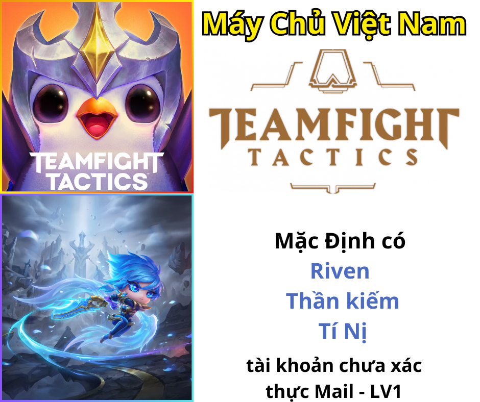 [VN] TFT Riven Thần Kiếm Tí Nị